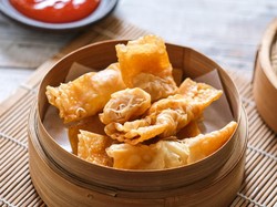 Resep Pangsit Ayam Gulung Goreng, Renyah Gurih Untuk Camilan