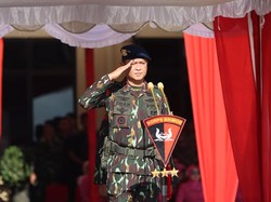Kapolda Kalteng Sambut Dansatbrimob Baru Kombes Pol Irwan Jaya