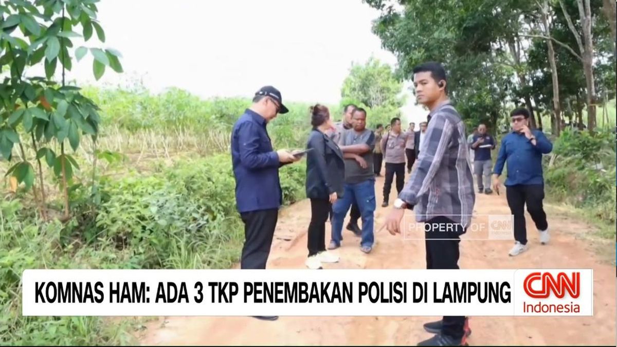 VIDEO: Komnas HAM: Ada 3 TKP Penembakan Polisi di Lampung