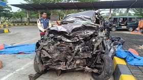 BRV Lawan Arus 13 Km di Jalur Cepat Tol Sebelum Tabrak Bus Bonek
