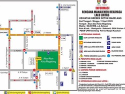 Ada Grebeg Getuk di Alun-Alun Magelang Besok, Ini Rekayasa Lalinnya