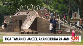 VIDEO: Tiga Taman Di Jaksel Akan Dibuka 24 Jam