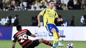 FOTO: Gol Tendangan 'First Time', Ronaldo Bintang Kemenangan Al Nassr