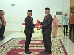 Edi Dharma Dilantik Lagi Jadi Pjs Bupati Pasaman, Hanya Akan Bertugas 6 Hari