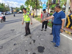 Brimob Tewas Ditabrak Dump Truk di Kupang