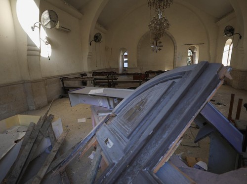 Israel Bom Satu-satunya Gereja Katolik di Gaza, 3 Orang Tewas