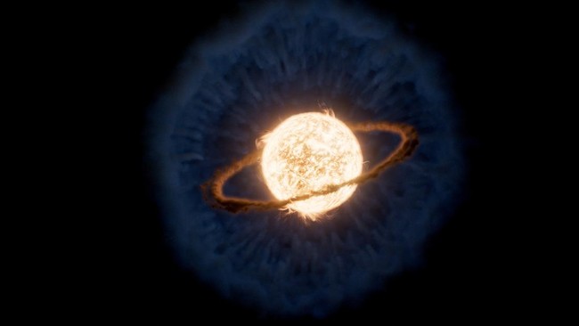 Sebelumnya astronom mengira sebuah planet hancur karena ditelan bintangnya yang membesar, ternyata teleskop Webb membuktikan sebaliknya.