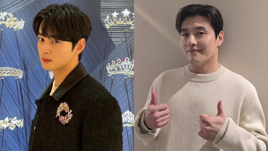 Cha Eun Woo dan Kang Haneul Cha Eun Woo dan Kang Haneul