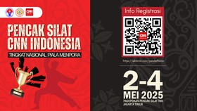 Pencak Silat CNN Indonesia Piala Menpora Bisa Jadi Jalur Raih Beasiswa