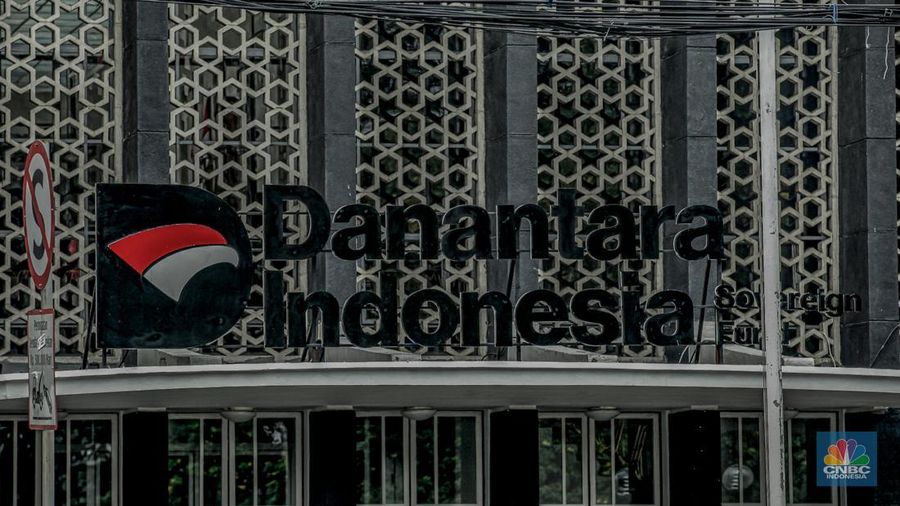 Danantara Indonesia. (CNBC Indonesia/Faisal Rahman)
