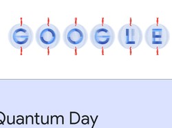 Google Doodle 14 April 2025 Peringati Hari Quantum Sedunia, Berikut Informasinya