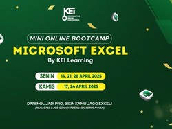 Upgrade Karirmu dengan Mini Online Bootcamp Microsoft Excel dari Komunitas Excel Indonesia!