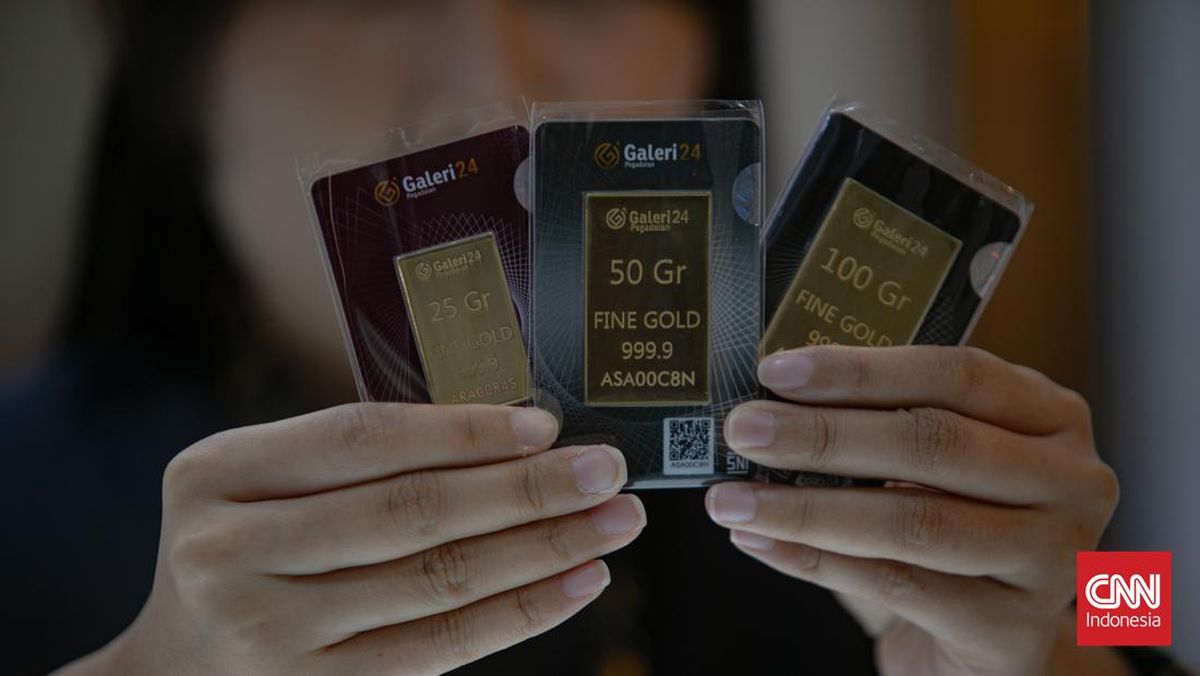 Harga Emas Antam Naik Lagi Hari Ini, Tembus Rp2,002 Juta