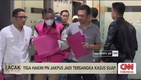 VIDEO: Tiga Hakim PN Jakpus Jadi Tersangka Kasus Suap
