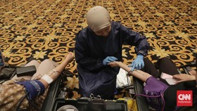 FOTO: Semarak Aksi Sehat Bersama Sambut HUT ke-56 Bank Mega