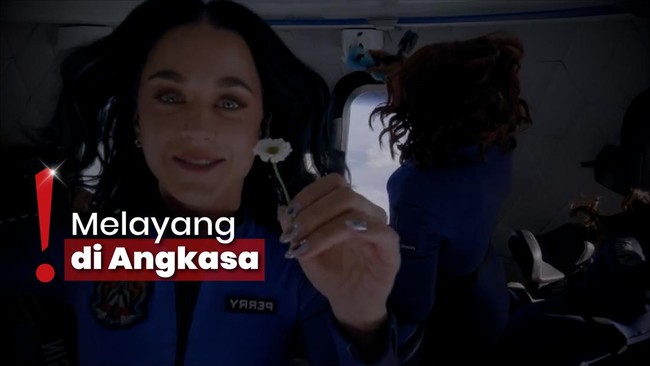 Taklukkan Luar Angkasa, Katy Perry Berhasil Nyanyi 'What A Wonderful World