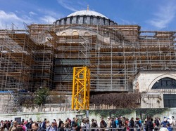 Hagia Sophia Direnovasi agar Tahan Gempa
