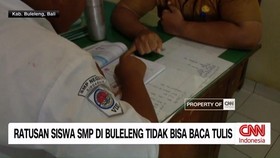 VIDEO: Ratusan Siswa SMP di Buleleng Tidak Bisa Baca Tulis