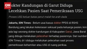 VIDEO: Viral, Dokter Kandungan Diduga Lecehkan Pasien