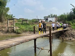 Pembangunan Jembatan Mojokerto-Gresik Rp 13,5 M Ditarget Tuntas Oktober 2025