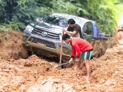Horee! Jalan Perbatasan Long Bagun hingga Apokayan Mulai Diperbaiki