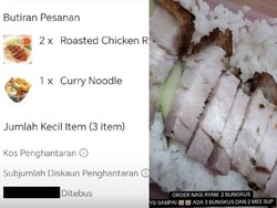 Ngeri! Pelanggan Muslim Ini Salah Dapat Menu Jadi Nasi Babi