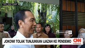 VIDEO: Jokowi Tolak Tunjukan Ijazah Ke Pendemo