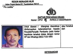 Diduga Korupsi Dana Desa Rp 1,3 M, Eks Kades di Indragiri Hilir Jadi DPO