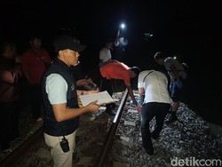 Diduga Bunuh Diri, Pria di Kota Kediri Tewas Tertabrak KA Kahuripan