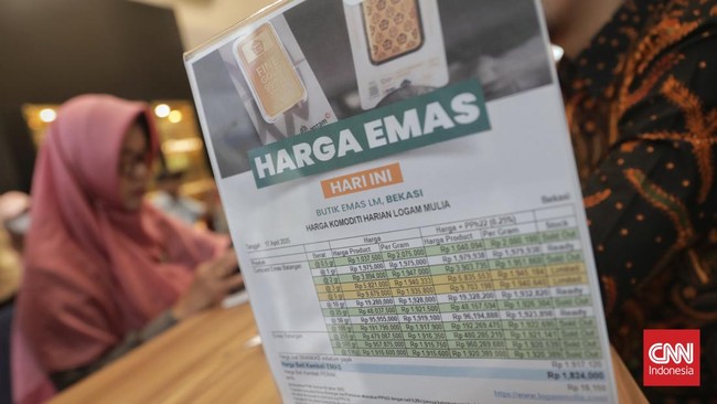 Naik Lagi atau Koreksi? Perang antara Israel dan Iran menimbulkan dinamika di sejumlah instrumen investasi, termasuk emas. Berikut proyeksi pergerakan harga emas pekan ini.
