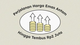 INFOGRAFIS: Perjalanan Harga Emas Antam Hingga Tembus Rp2 Juta