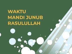 Waktu Mandi Junub Rasulullah