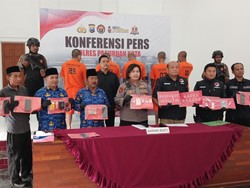 Jaringan Sabu Pasuruan-Gresik Diungkap, 5 Tersangka Ditangkap