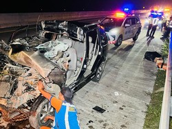 Kecelakaan Maut di Tol Ngawi, 3 Penumpang Avanza Tewas