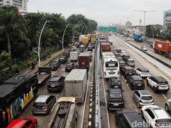 Ini Titik Kemacetan di Jakut Imbas Antrean di Pelabuhan Priok
