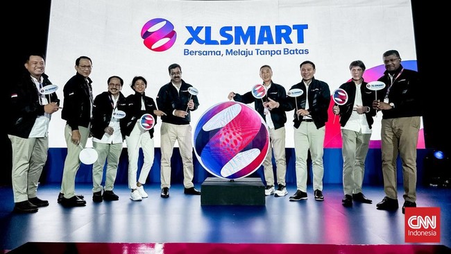 PT XLSMART Telecom Sejahtera Tbk atau XLSmart resmi berdiri pada Rabu (16/4) sebagai entitas telekomunikasi baru hasil merger XL Axiata dan Smartfren.