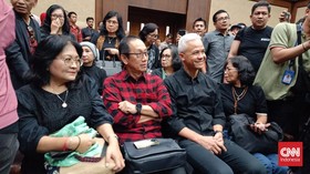 Ganjar Hadir Lagi di Sidang Tipikor: Mas Hasto Semangat dan Tak Kendor