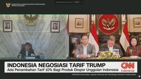 VIDEO: Indonesia Negosiasi Tarif Trump