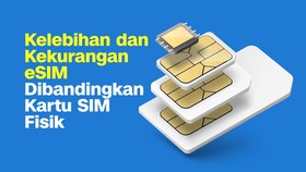 INFOGRAFIS: Kelebihan dan Kekurangan eSIM Dibandingkan Kartu SIM Fisik