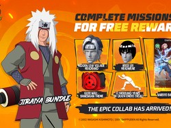 Kolaborasi Epik Free Fire x Naruto Shippuden Hadirkan Skin Jiraiya