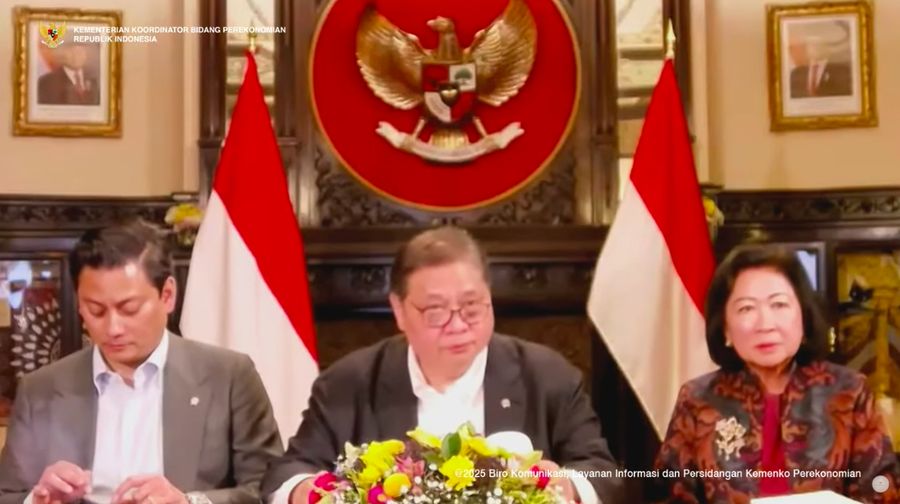 Perkembangan Terkini Negoisasi dan Diplomasi Perdagangan Indonesia - Amerika Serikat. (Tangkapan Layar Youtube PerekonomianRI)