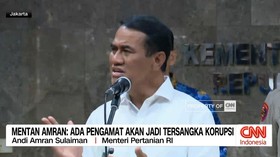 VIDEO: Mentan Amran: Ada Pengamat Akan Jadi Tersangka Korupsi