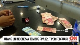 VIDEO: Utang Luar Negeri Indonesia Tembus Rp. 7.191 T Per Februari