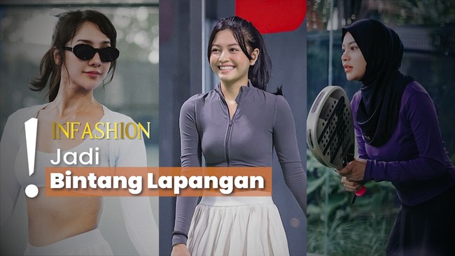 Intip Gaya Kece Sederet Selebritis Bermain Padel, Chic Abis!
