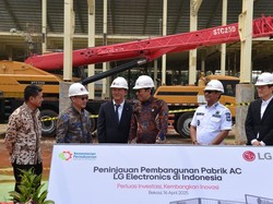 Pabrik Canggih AC LG di RI Segera Beroperasi, Siap Produksi 1,8 Juta Unit