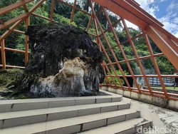 Ada Batu Ajaib di Geyser Cisolok, Jejak Endapan Ribuan Tahun