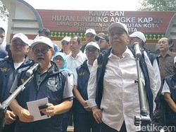 Pramono Ungkap Pesan Megawati Usai Tanam Mangrove di Hutan Lindung Angke