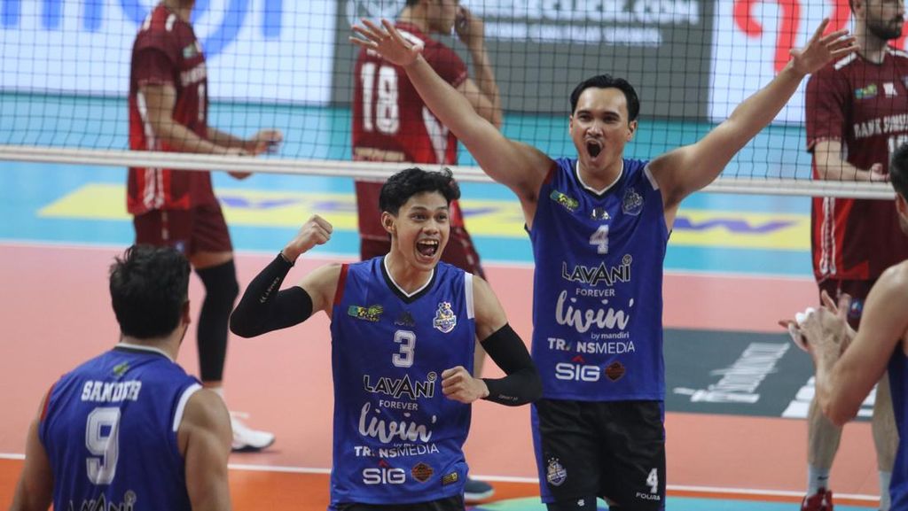 Hasil Final Four Proliga: LavAni Livin Transmedia Lumat Garuda Jaya