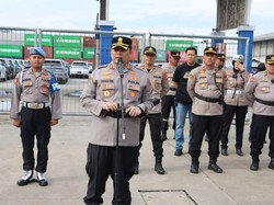 Massa Buruh Demo di Pelabuhan Tanjung Priok Buntut Macet Horor ke Mana-mana
