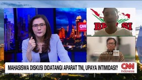 VIDEO: Mahasiswa Diskusi Didatangi Aparat TNI, Upaya Intimidasi?